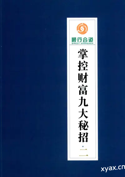 《掌控财富九大秘招第2册》PDF版电子书籍