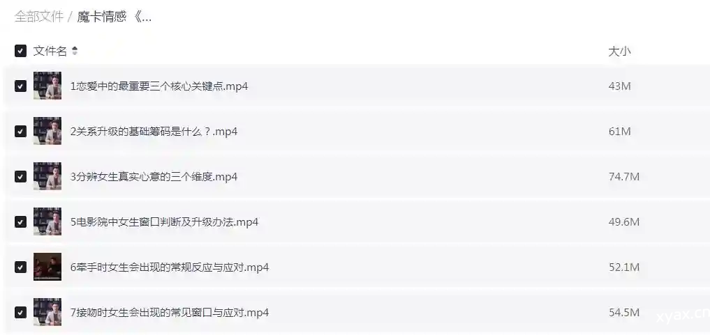 魔卡情感 《情商基础》课程