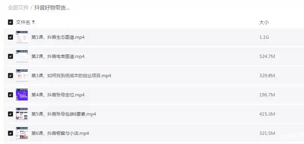 抖音好物带货实操课程