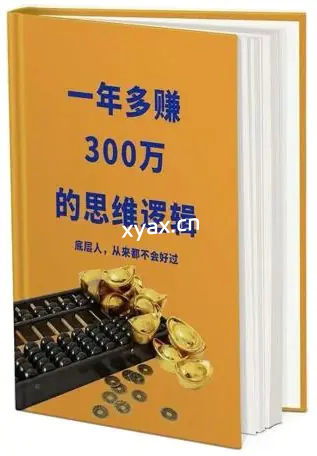 《一年多赚300万的思维逻辑》PDF版电子书籍