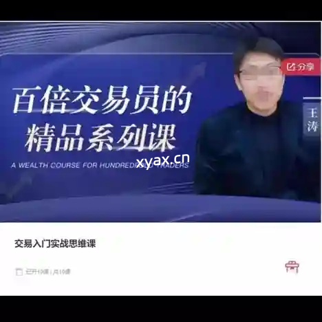 王涛期权小白到高手系统实操课程