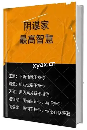 《阴谋家最高智慧》PDF版电子书籍