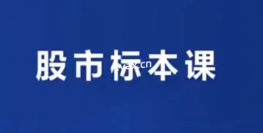 小袁老师说财经股市实战标本课程
