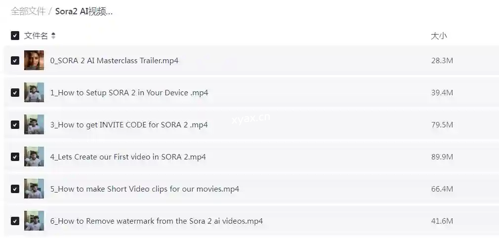 Sora2 AI视频大师班课程