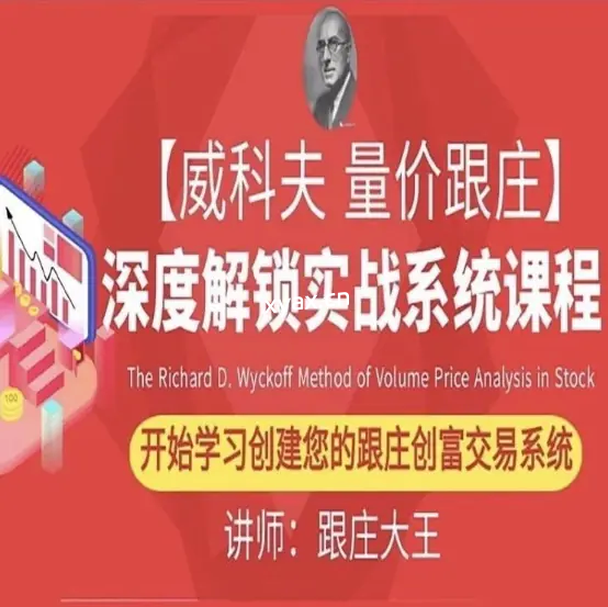 威科夫跟庄大王第七届威科夫量价跟庄培训班课程（包含PPT课件资料）