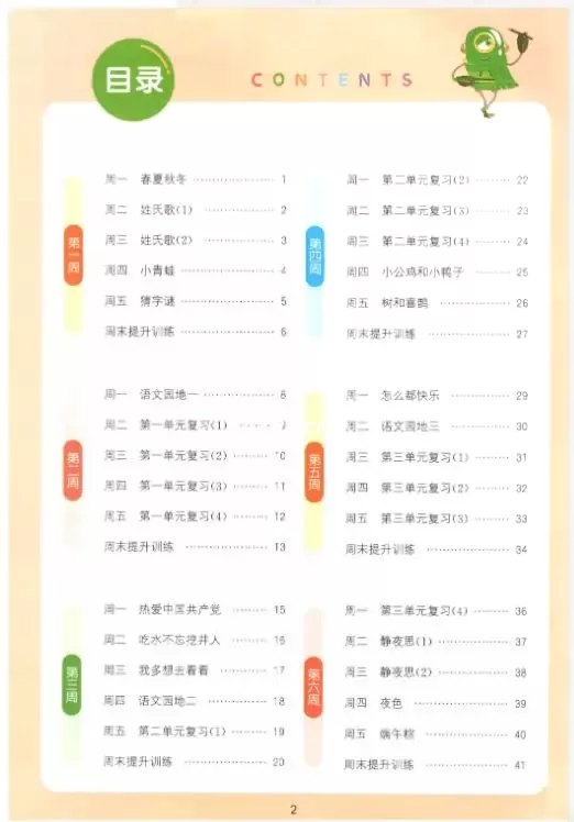 2026年春小学语文一/二/三/四/五/六年级《默写能手》下册人教版PDF
