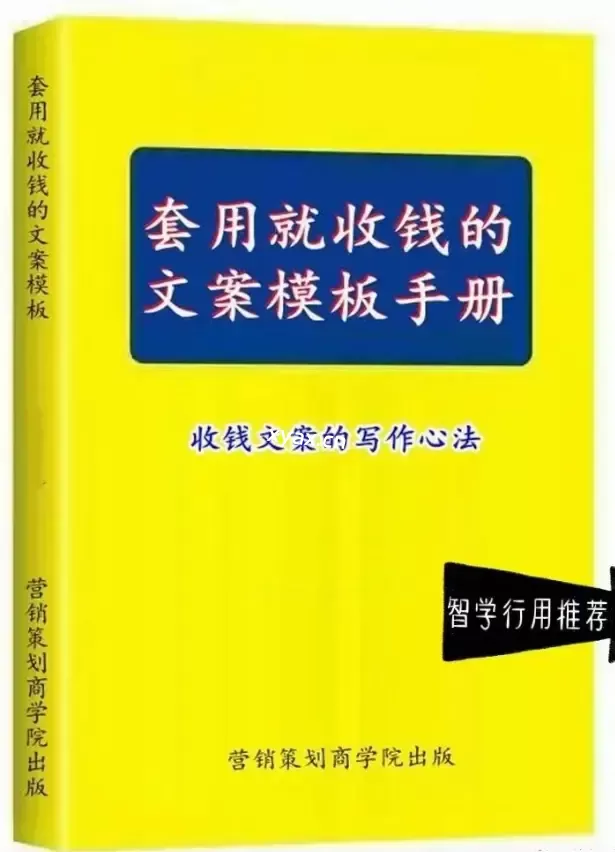 《套用就收钱的文案模板手册》PDF版电子书籍