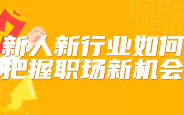 新人新行业如何把握职场新机会课程