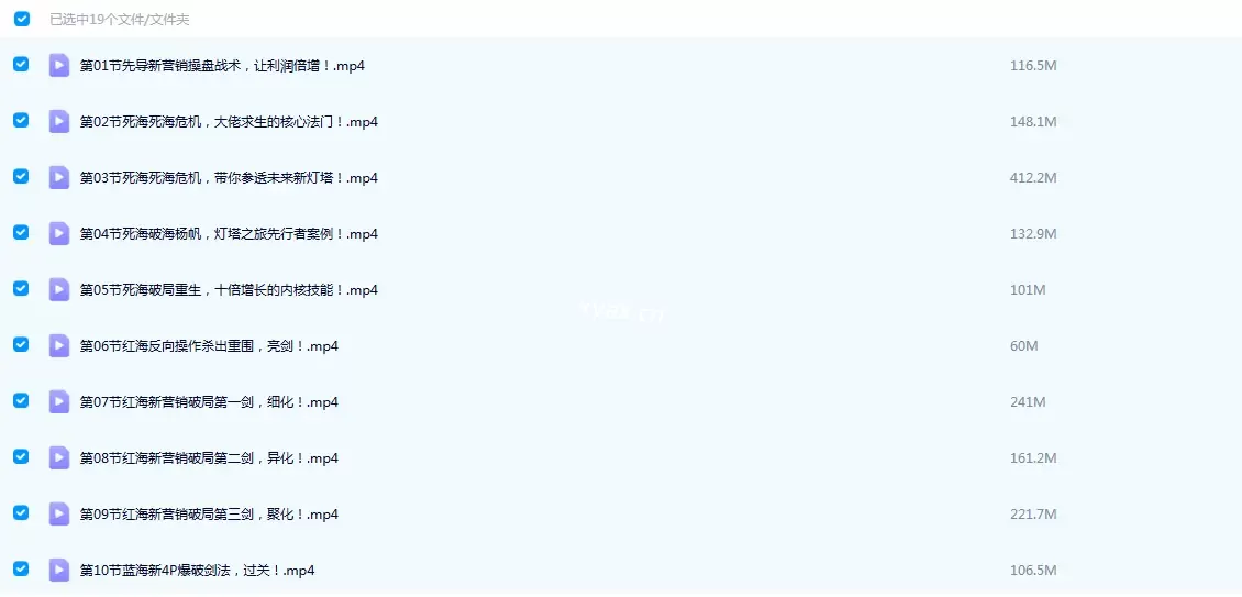 新营销操盘战术课程：十倍增长的内核技能，让利润倍增