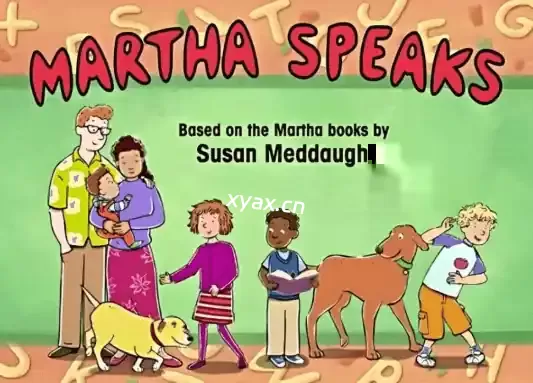 少儿英语启蒙动画《玛莎说话啦 Martha Speaks》