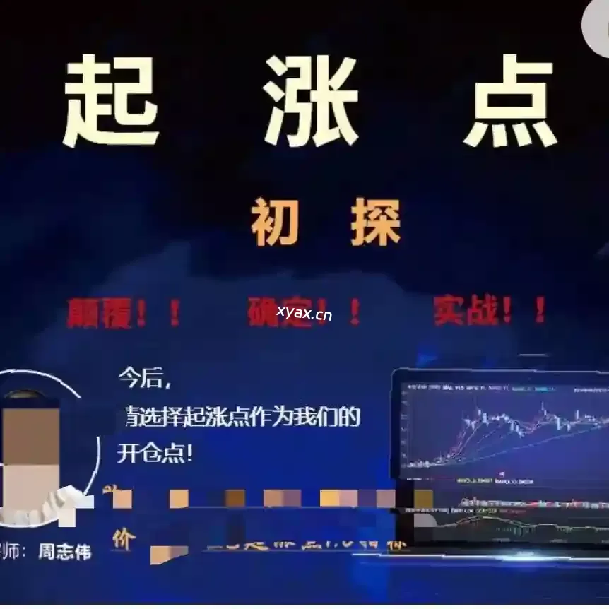 周志伟周师起涨点课程